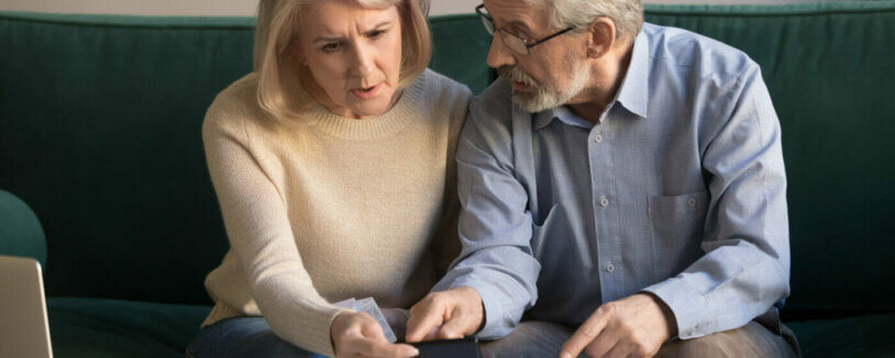Starší manželský pár je znepokojen ze zvýšení nájemného